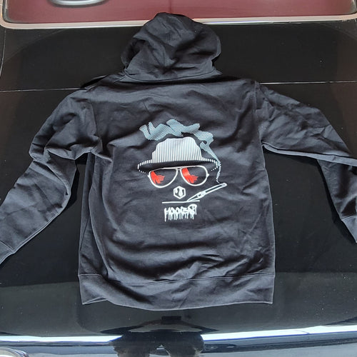 Hoobs OG Skull Logo Zip-Up Hoodie